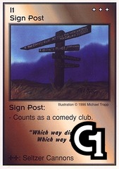 Sign Post (Which Way)